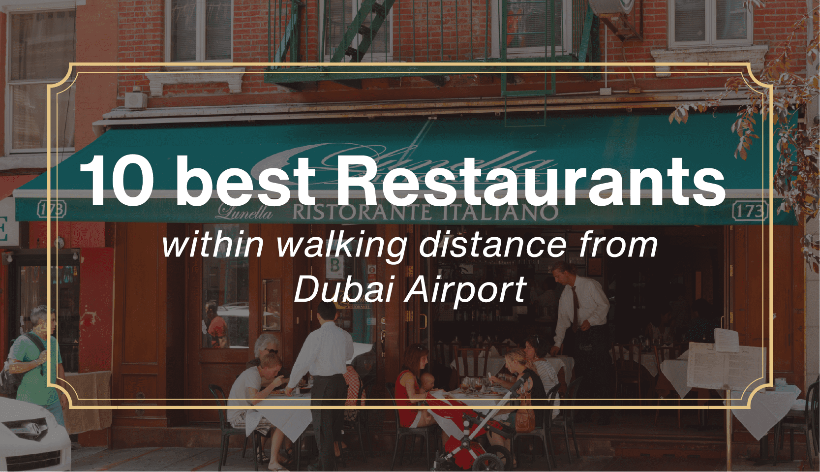 Restaurants within walking distance